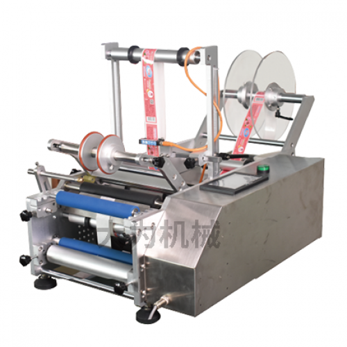 半自動圓瓶貼標(biāo)機(jī)